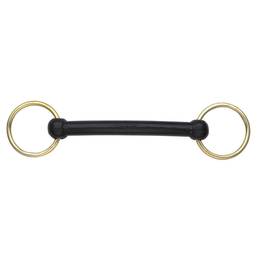 Shires Rubber Covered Overcheck Bradoon 3.5 inch