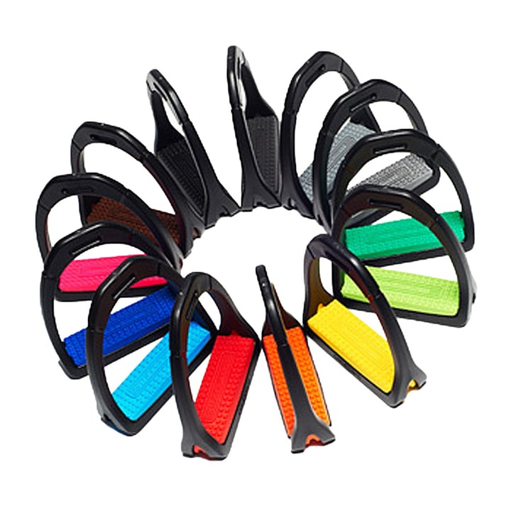 The Premium Profile Stirrups - Childs in Black#Black