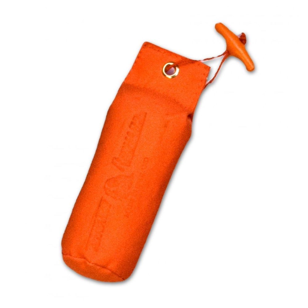 The 0.5lb Canvas Dog Training Dummy Flinger in Orange#Orange