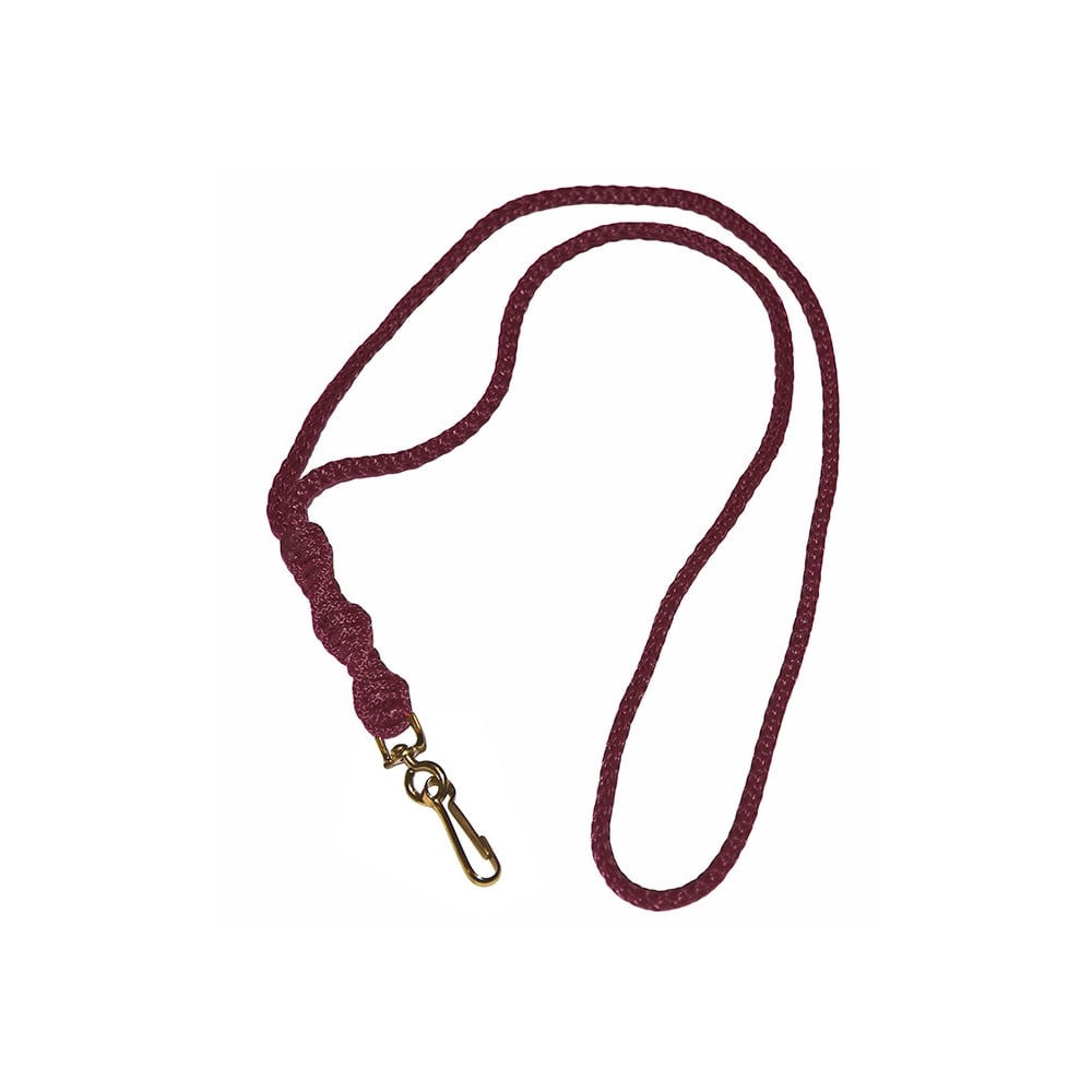 The Barley Twist Lanyard in Burgundy#Burgundy
