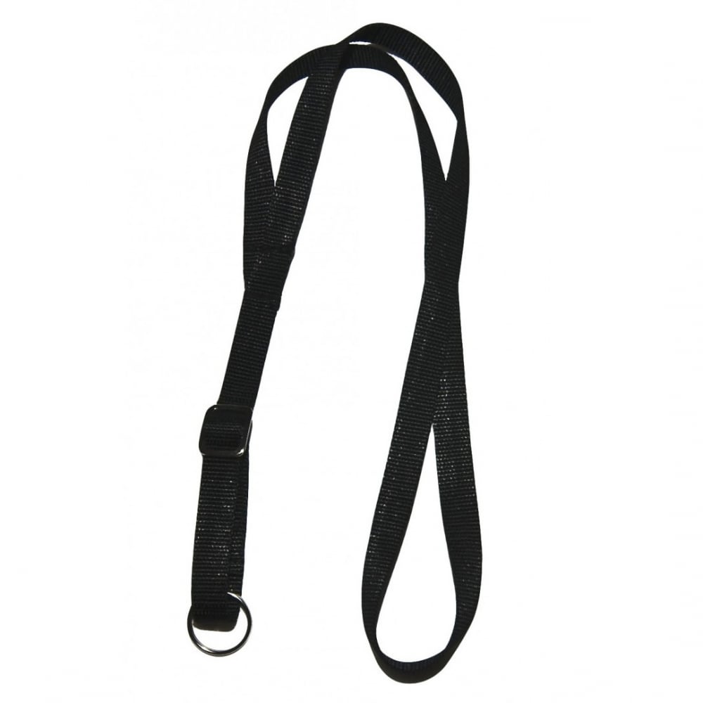 The Lanyard Webbing in Black#Black