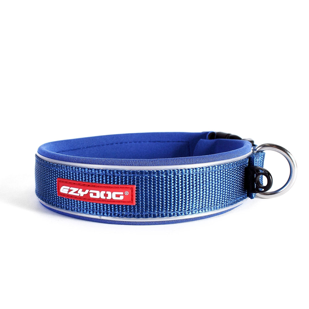 EzyDog Classic Neoprene Dog Collar in Blue#Blue