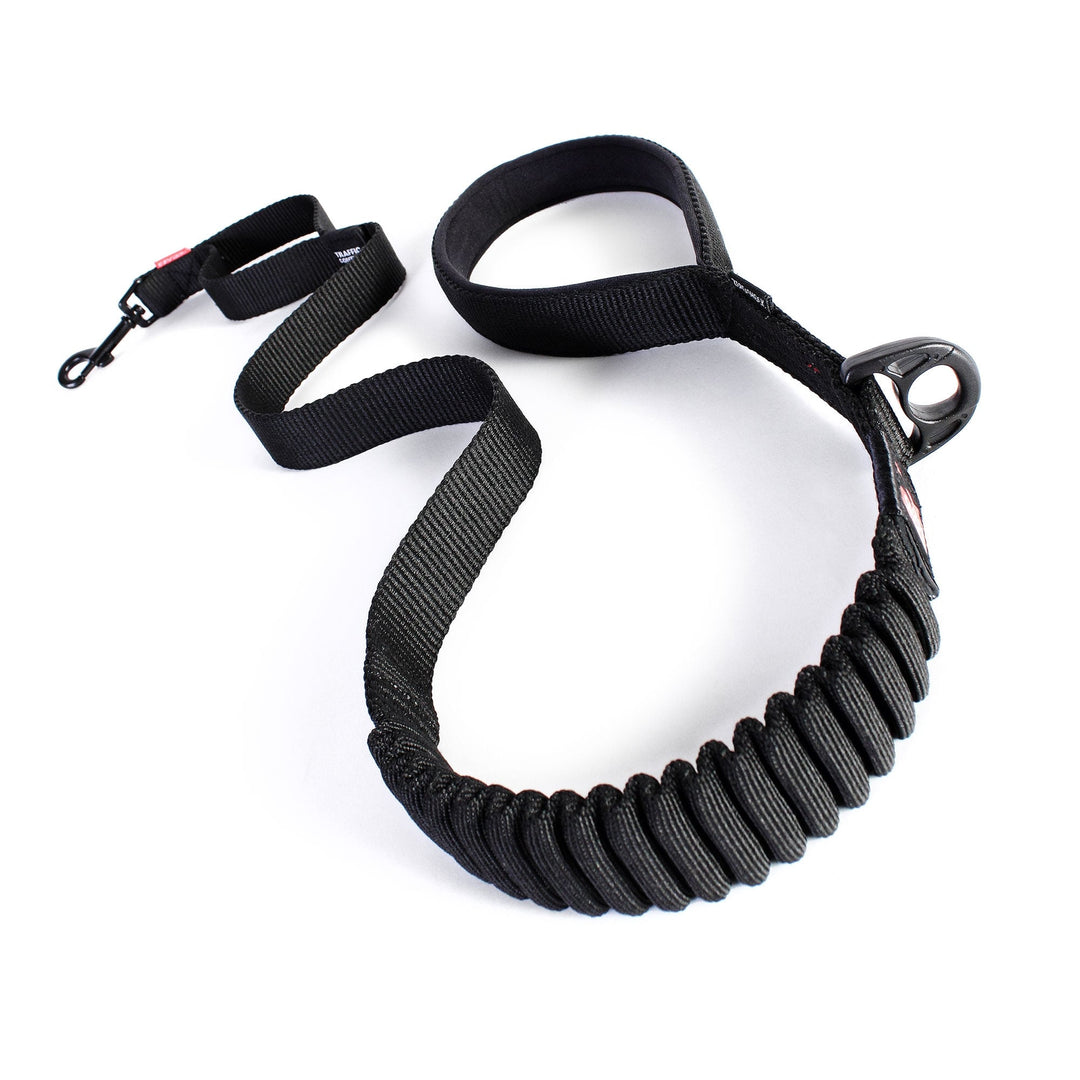 The Ezydog Zero Shock Leash Lite in Black#Black