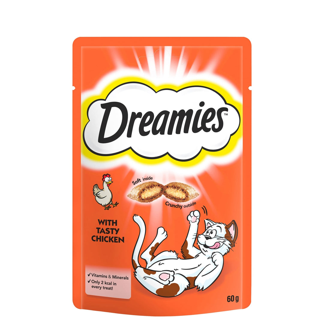 Dreamies Cat Treats with Chicken 60g