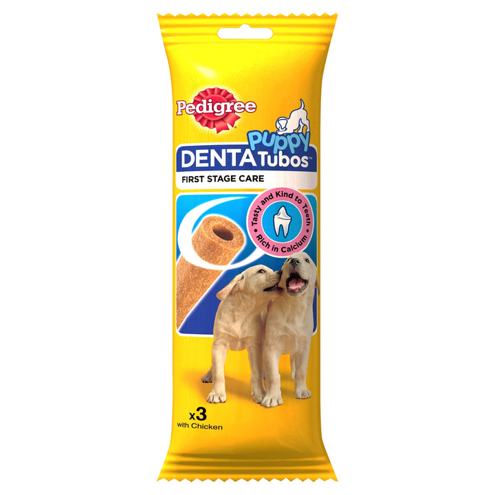 Pedigree Denta Puppy Tubos Dog Treats 72g