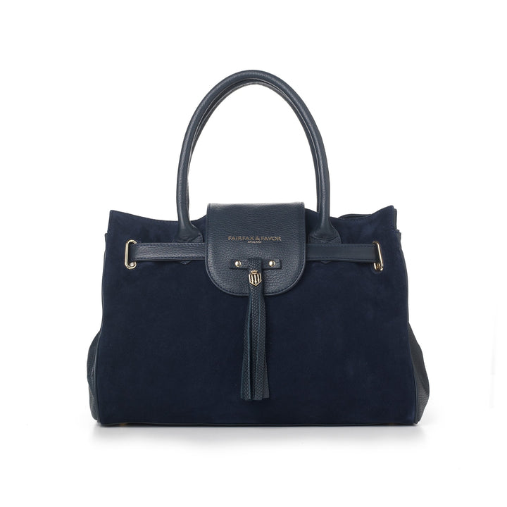 Fairfax & Favor Ladies Windsor Suede Handbag