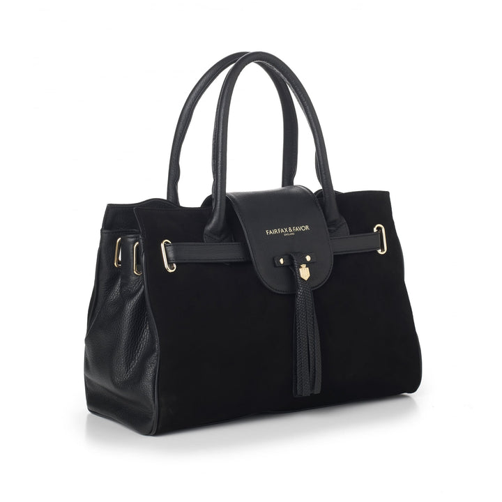 Fairfax & Favor Ladies Windsor Suede Handbag