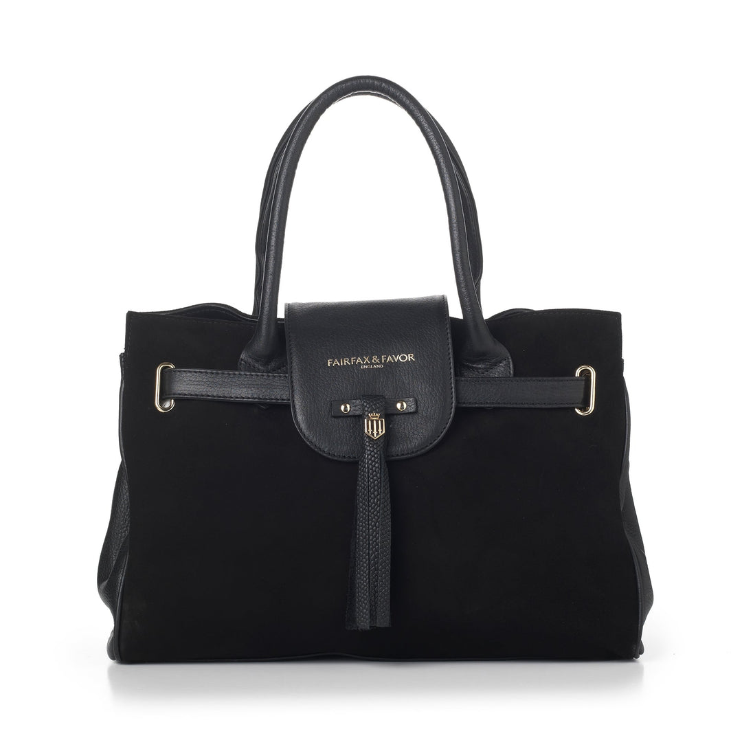 Fairfax & Favor Ladies Windsor Suede Handbag