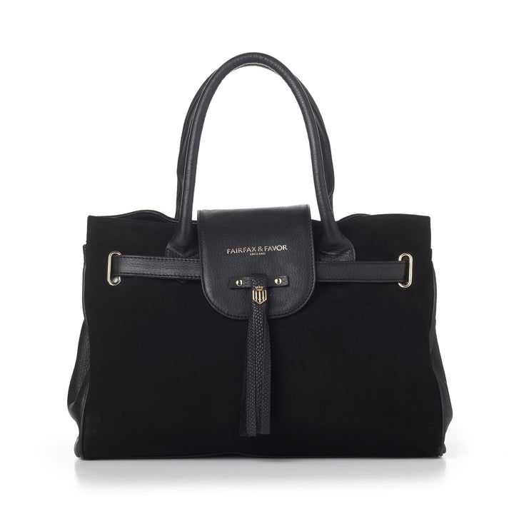 Fairfax & Favor Ladies Windsor Suede Handbag
