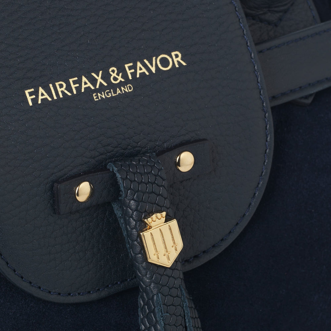 Fairfax & Favor Ladies Windsor Suede Handbag