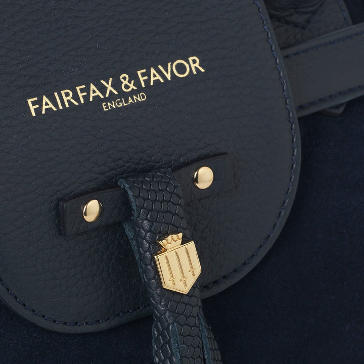 Fairfax & Favor Ladies Windsor Suede Handbag