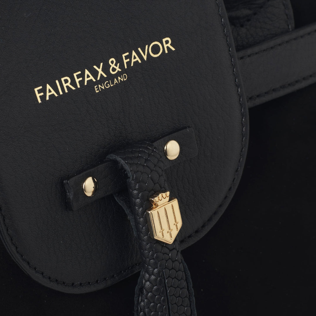 Fairfax & Favor Ladies Windsor Suede Handbag