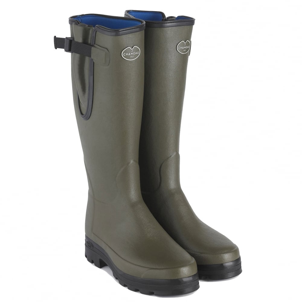 Le Chameau Mens Vierzonord Neoprene Lined Wellies