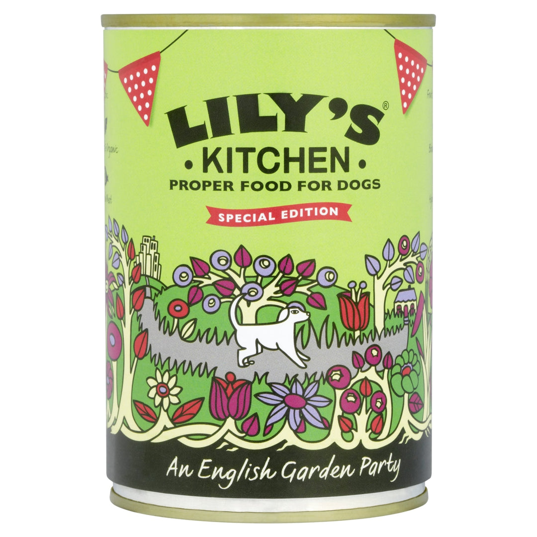 Lilys Kitchen "An English Garden Party" Grain Free Dog Food 400g