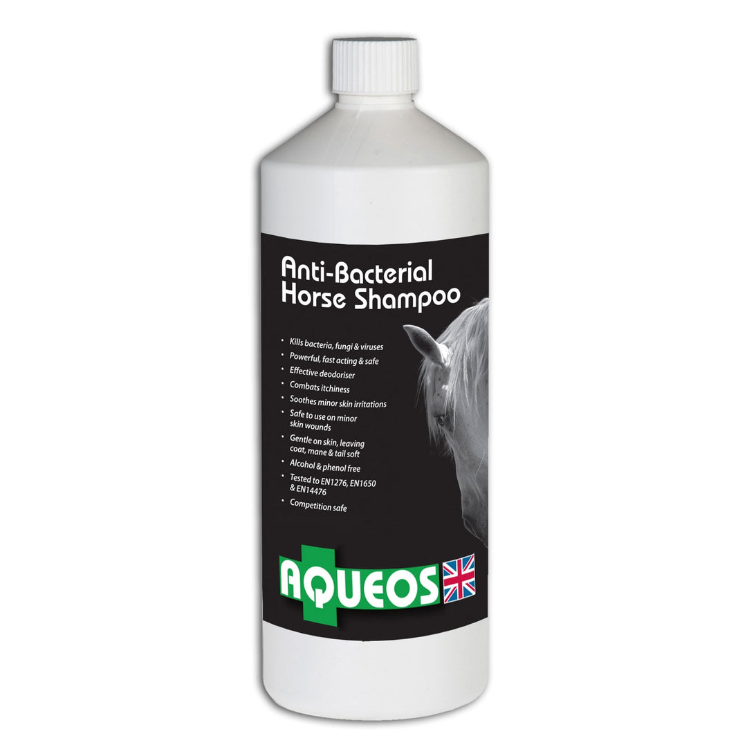 Aqueos Antibacterial Horse Shampoo 1L