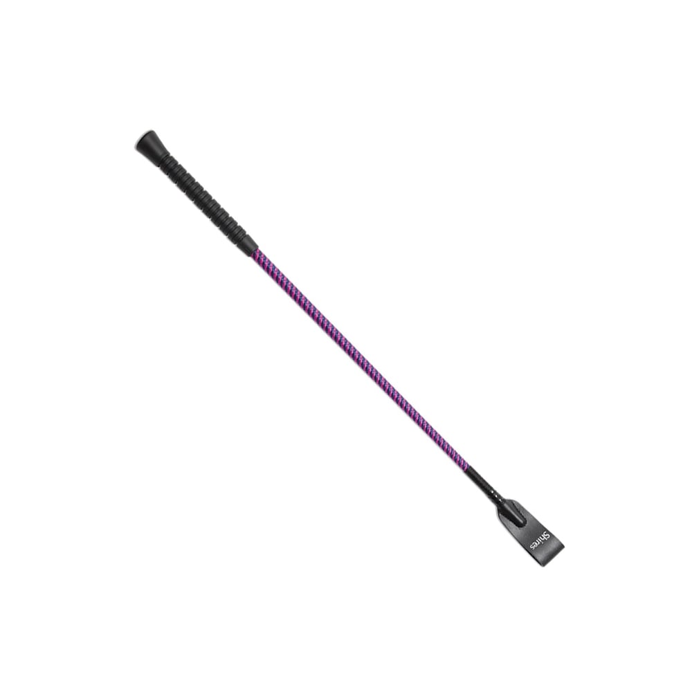 The Shires Rubber Grip Whip in Pink#Pink