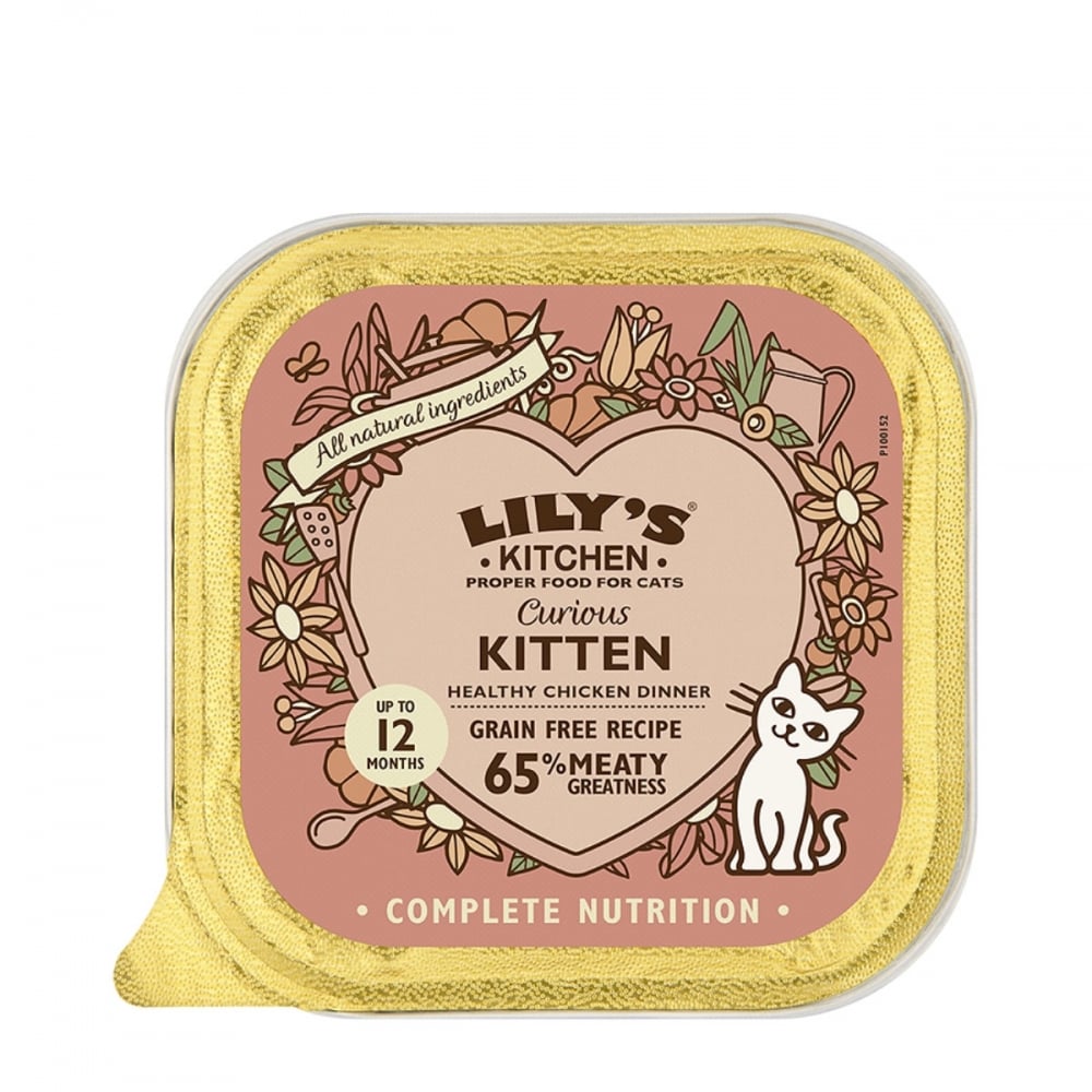 Lilys Kitchen Grain Free Curious Kitten Chicken Dinner 85g