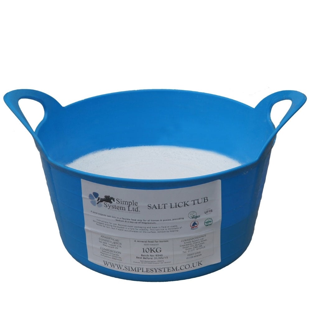 Simple System Salt Lick Tub 10kg