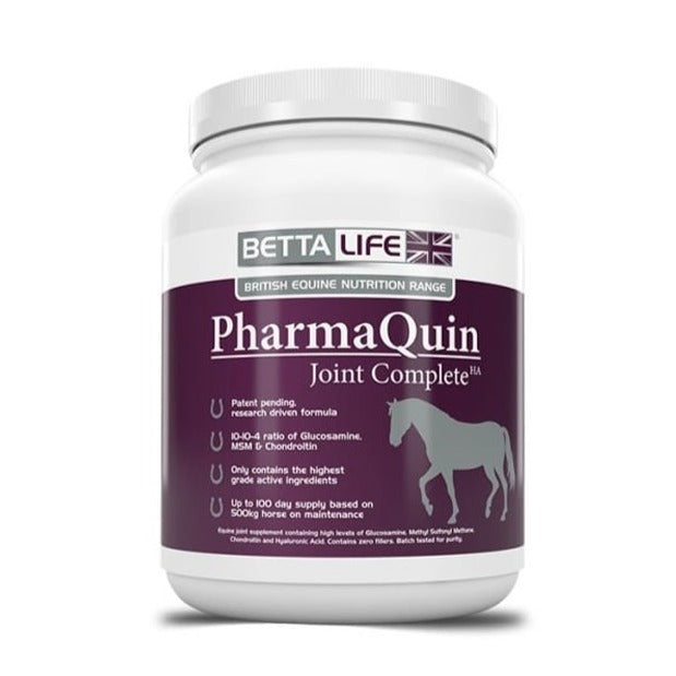 BETTAlife PharmaQuin Joint Supplement HA Horse and Pony Supplement 400g
