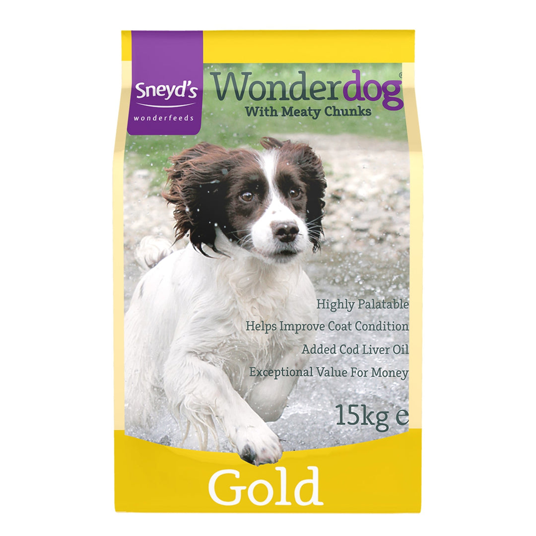 Sneyds Wonderdog Gold Dog Food 15kg