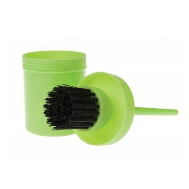 The Roma Brights Hoof Oil Brush & Bottle in Green#Green