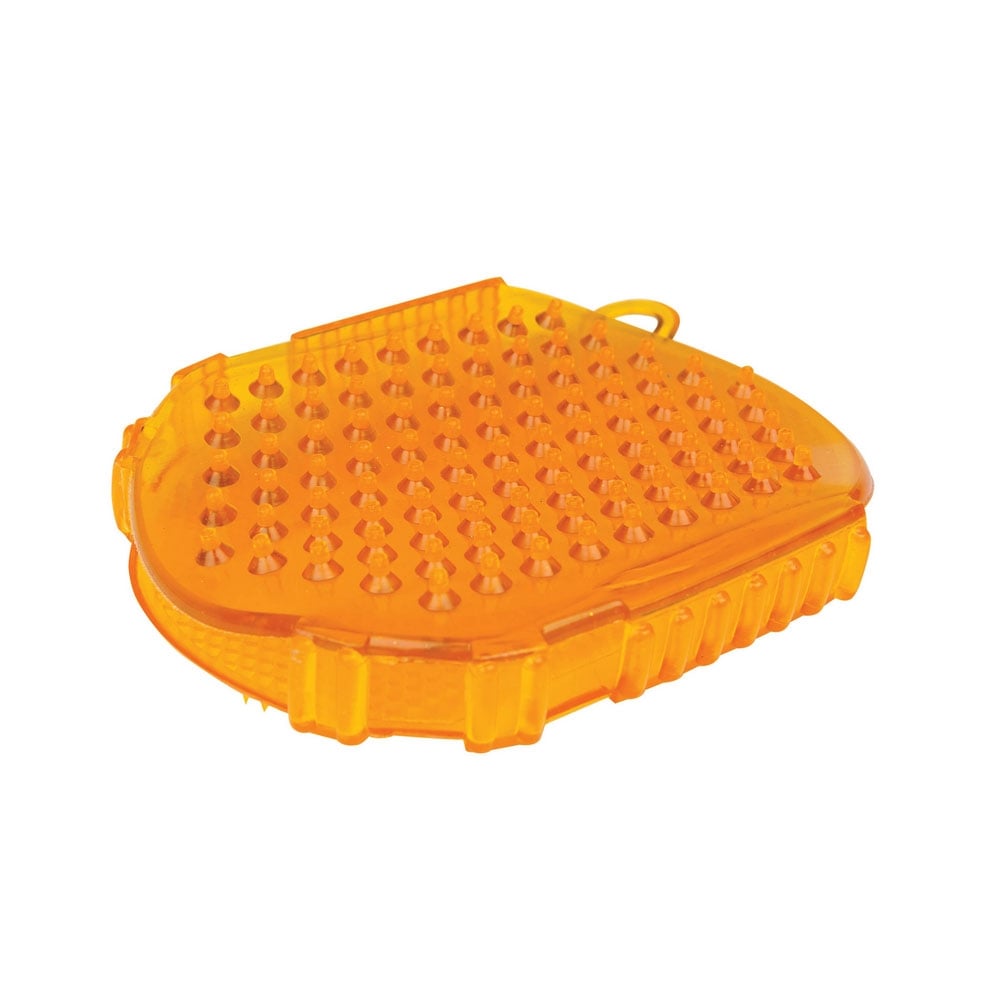 The Roma Brights Massage Glove in Orange#Orange