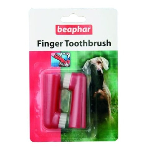 Beaphar Finger Toothbrush 2 Pack 2 Pack