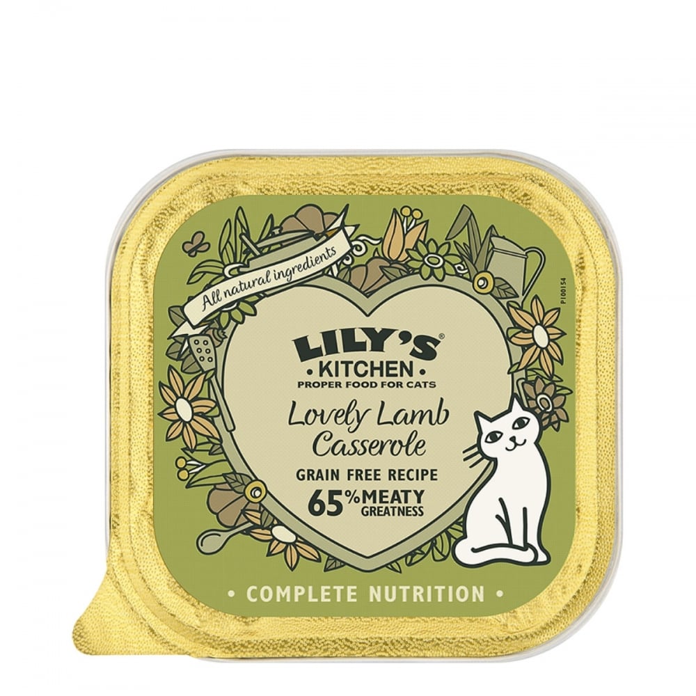 Lily's Kitchen Grain Free Lovely Lamb Casserole for Cats 85g