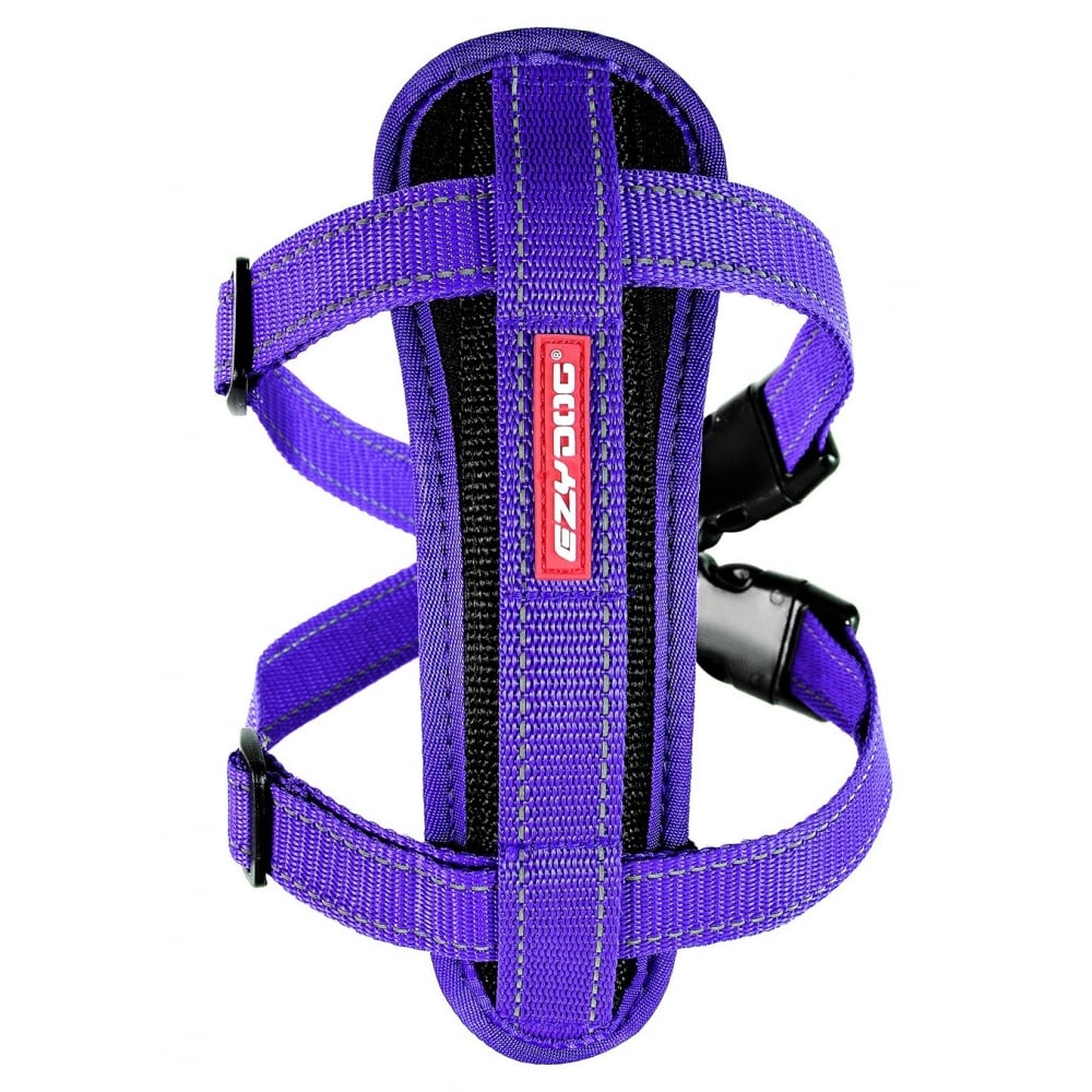 The Ezydog Chest Plate Harness for Dogs in Purple#Purple