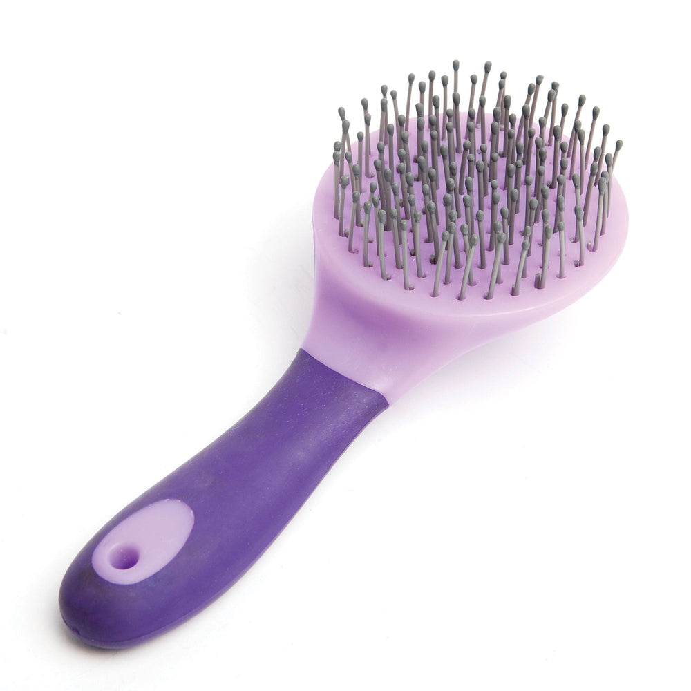 The Roma Soft Touch Mane & Tail Brush in Purple#Purple