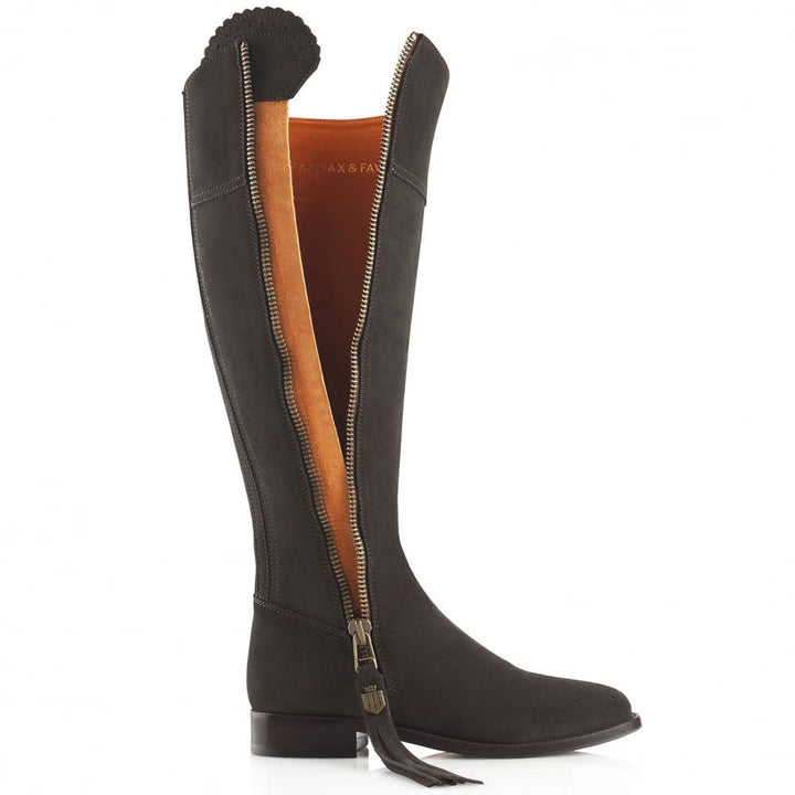 Fairfax & Favor Ladies Regina Suede Flat Boot