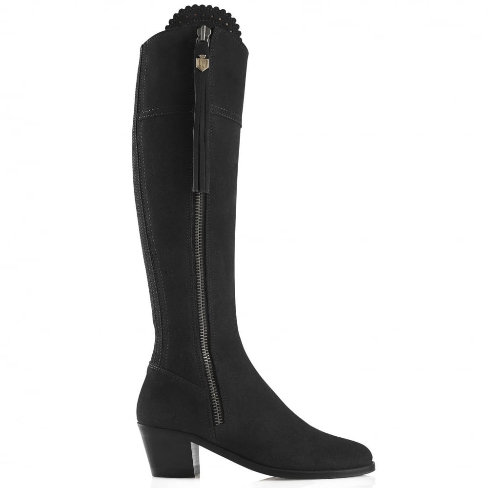 Heeled regina clearance boots