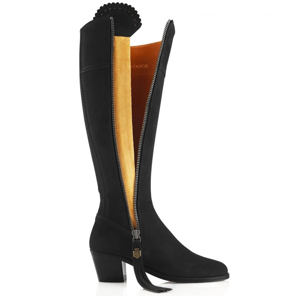 Fairfax & Favor Ladies Regina Suede Heeled Boot