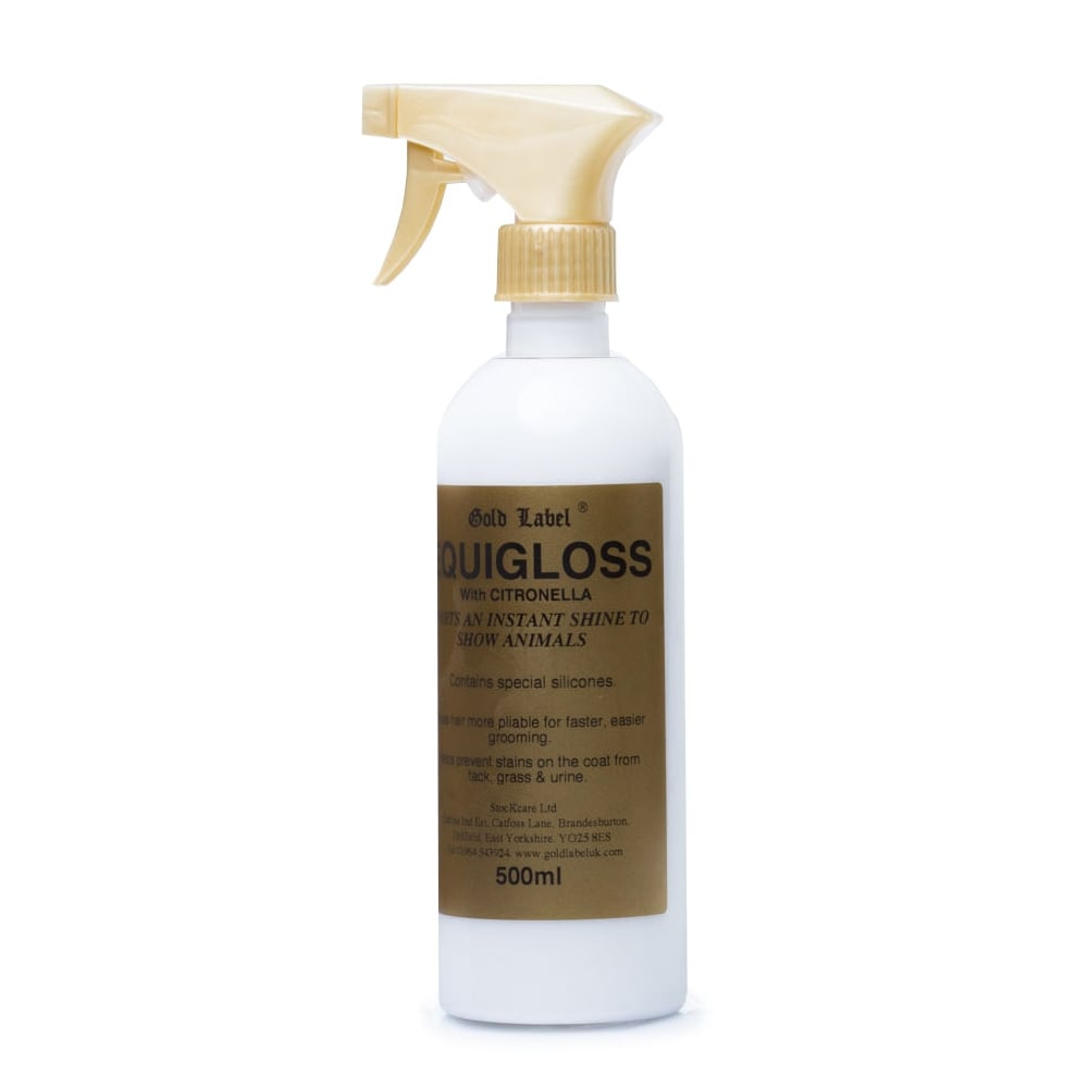 Gold Label Equigloss Spray 500ml