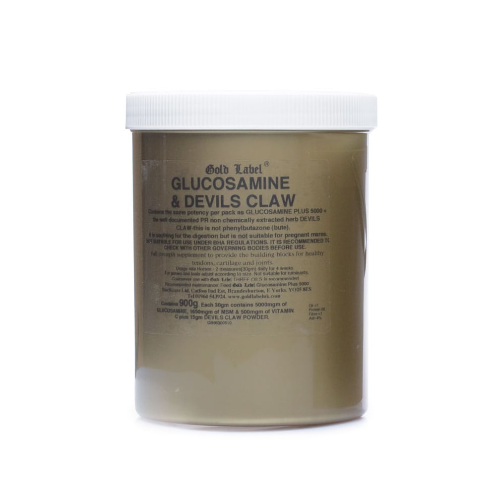 Gold Label Glucosamine & Devils Claw Horse and Pony Supplement 900g