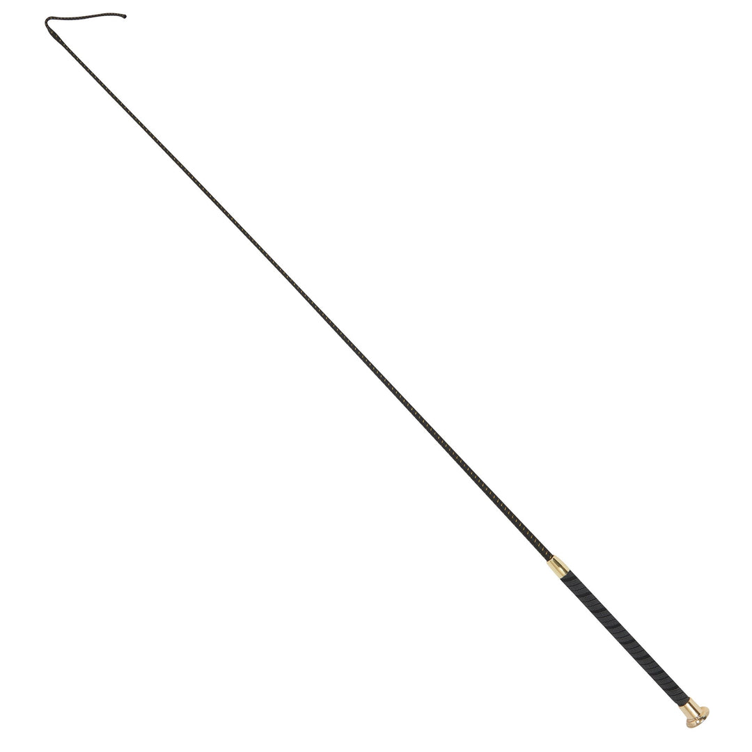 The Dublin Dressage Whip with Glitter Handle in Gold#Gold