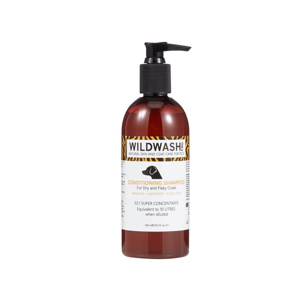 WildWash Pro Conditioning Shampoo for Dry and Flaky Coats 300ml