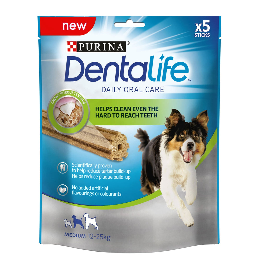 Dentalife Treats for Medium Dogs 5 Pack