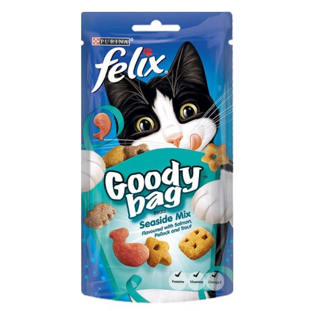 Felix Goody Bag Seaside Mix Cat Treats 60g