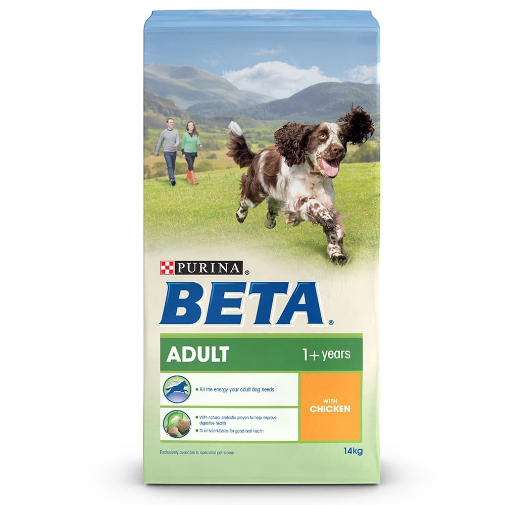 Beta Adult Dog Food with Chicken 14kg