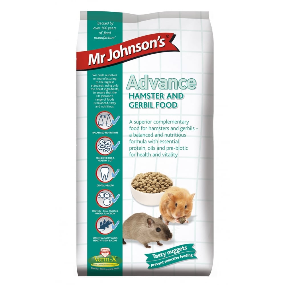 Mr Johnsons Advance Hamster & Gerbil Food 750g