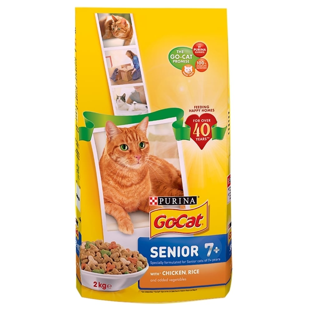 Go-Cat Complete Senior Dry Cat Food 2kg