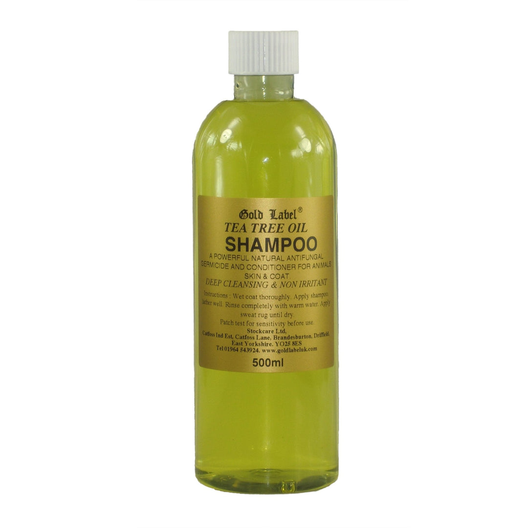 Gold Label Tea Tree Stock Shampoo 500ml