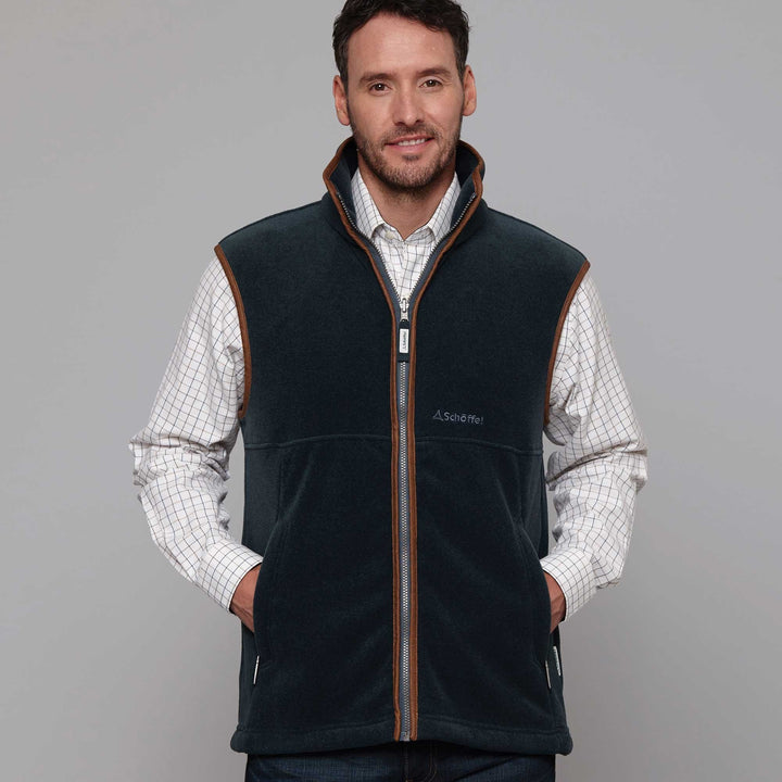 Schoffel Mens Oakham Fleece Gilet