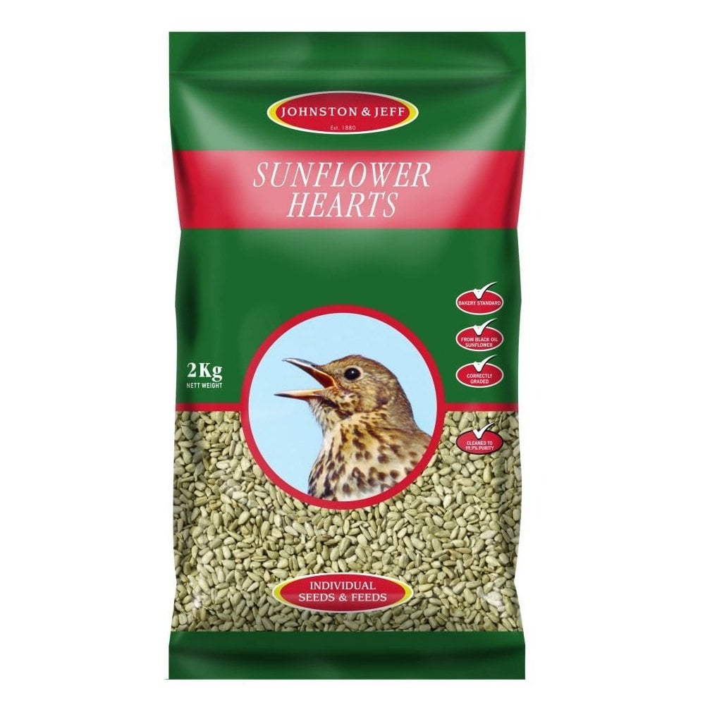 Johnston & Jeff Sunflower Hearts 12.5kg