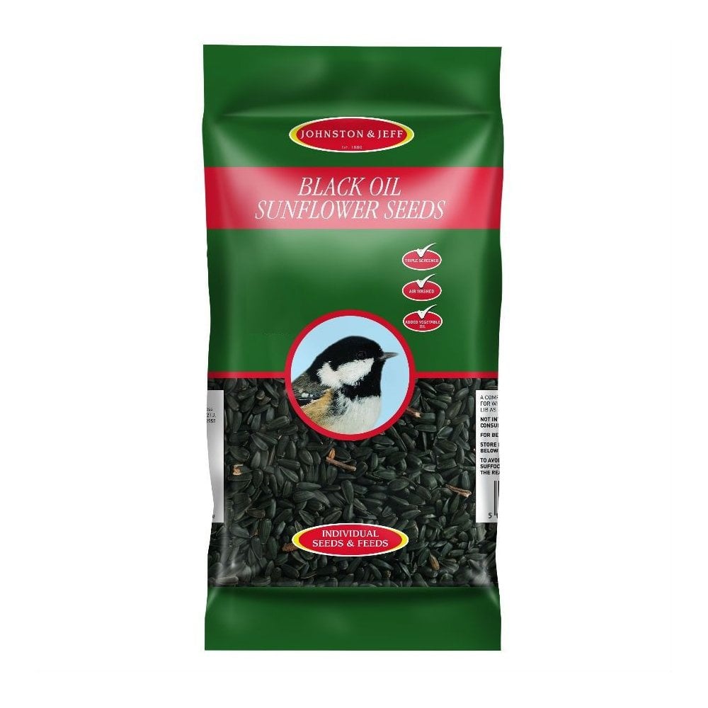 Johnston & Jeff Black Oil Sunflower Seeds 12.75kg