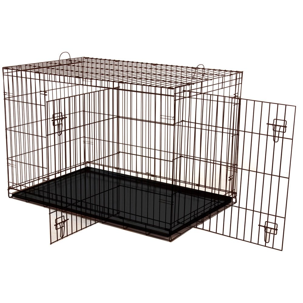 Dogit 2 Door Black Dog Crate