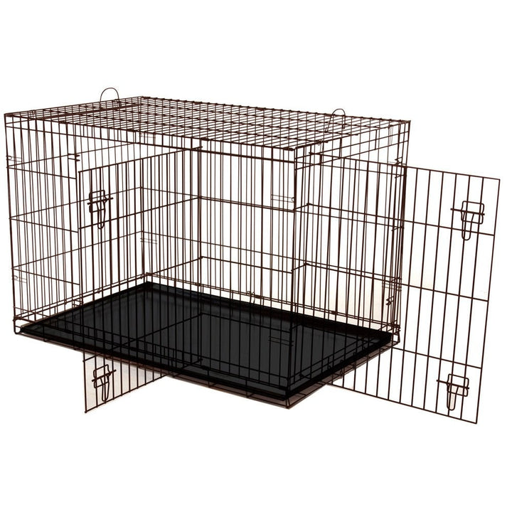 Dogit 2 Door Black Dog Crate