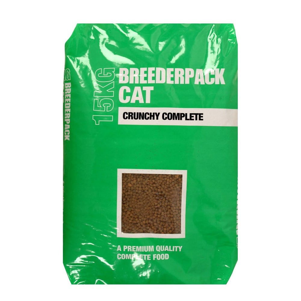 BreederPack Crunchy Cat Complete Dry Food 15kg