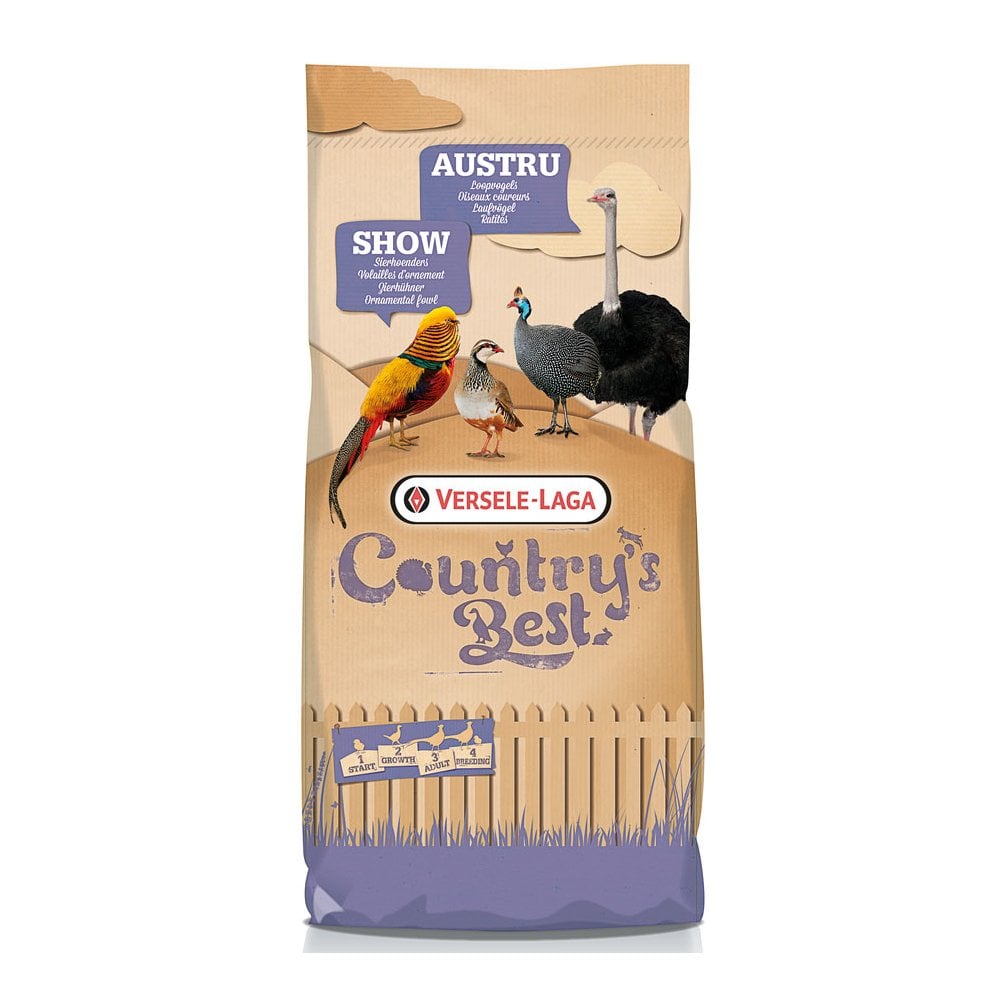 Versele-Laga Country's Best Show 3 Pellet for Game Birds & Ornamental Fowl 20kg